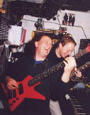 Andy und Christof im Keller